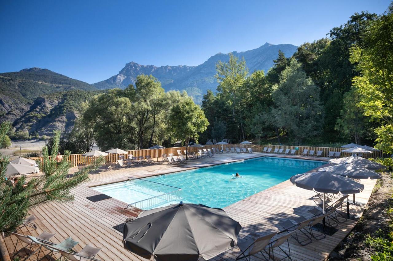 Huttopia Lac De Serre-Poncon Le Lautaret Kültér fotó